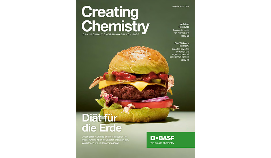 Creating Chemistry – Das Nachhaltigkeits-Magazin von BASF – Ausgabe 9: Diät für die Erde